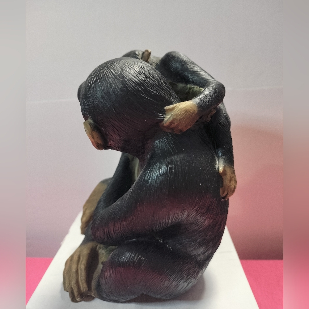 Monkeys Primates Figure Statue "Please Read" R@re - Picture 4 of 7